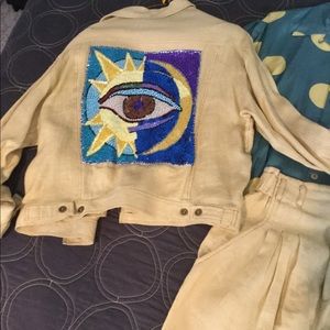 Jacket shorts suit vintage